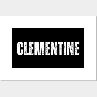 Clementine Name Gift Birthday Holiday Anniversary Posters and Art